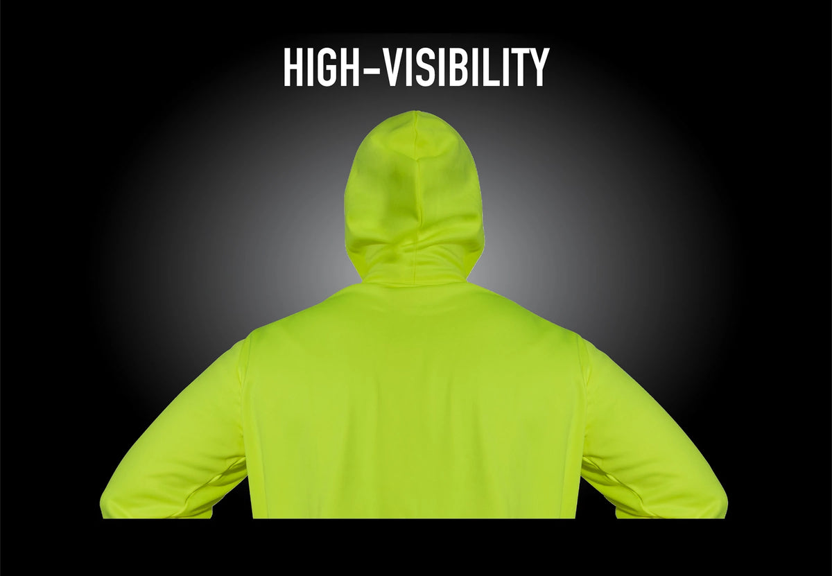 Rothco High-Vis Performance Hooded Sweatshirt - Safety Green