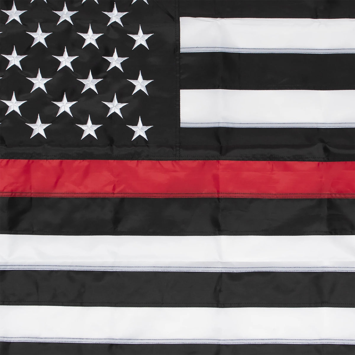 Rothco Deluxe Thin Red Line Flag / 3' X 5'