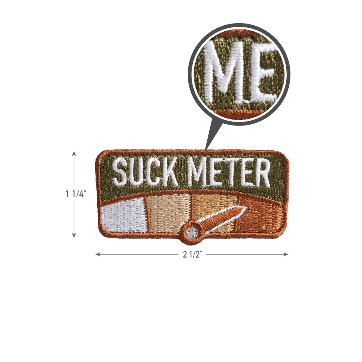 Rothco Suck Meter Morale Patch