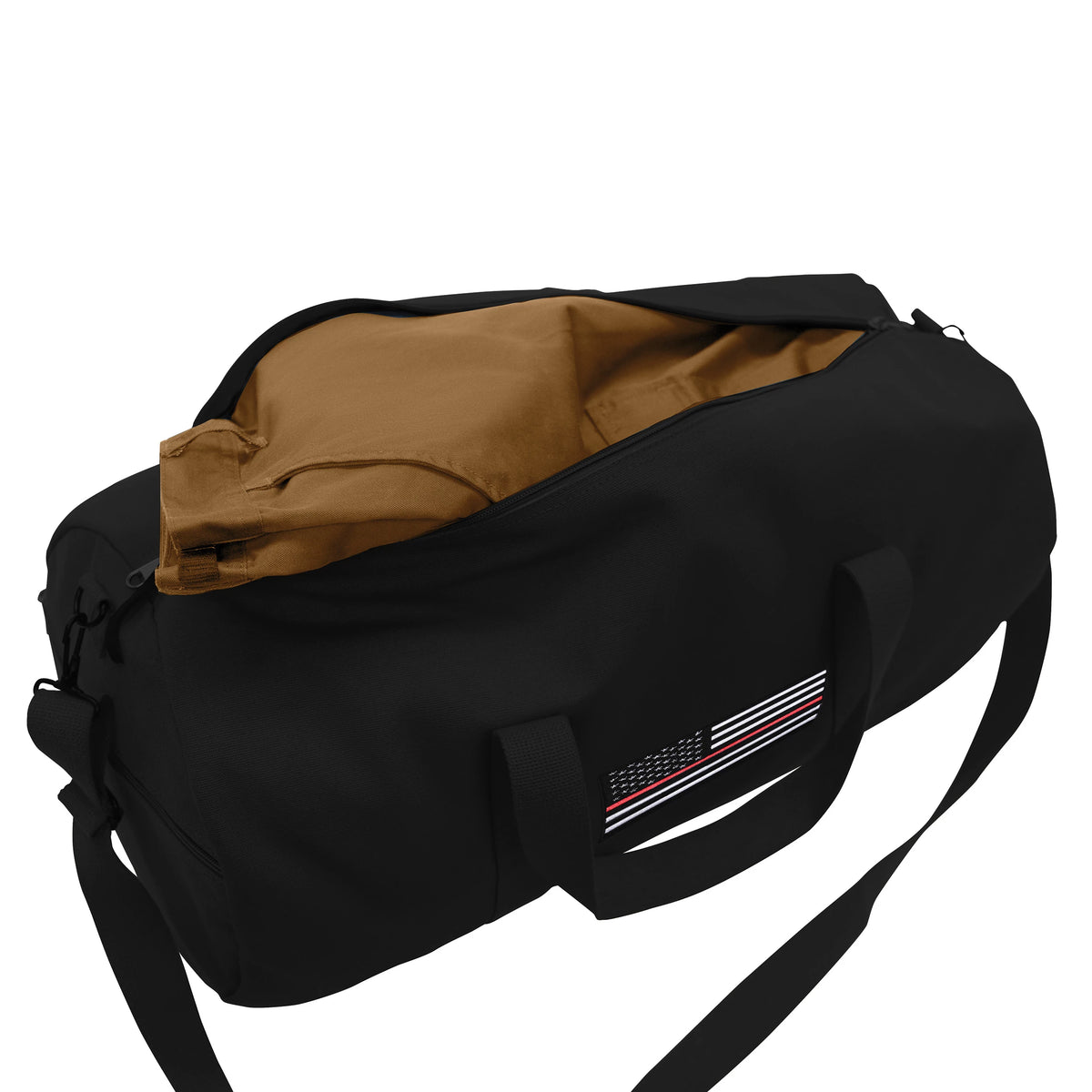 Rothco Thin Red Line Canvas Shoulder Duffle Bag - 19 Inch