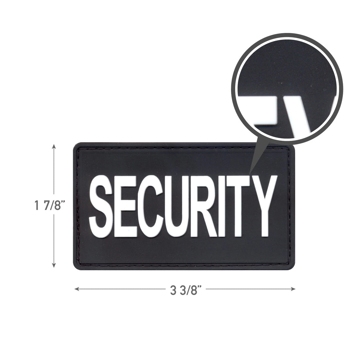 Rothco PVC Security Patch w/ Hook Back