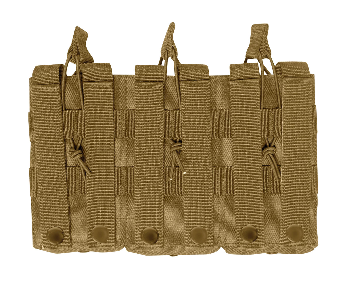 Rothco MOLLE Triple Kangaroo Rifle and Pistol Mag Pouch