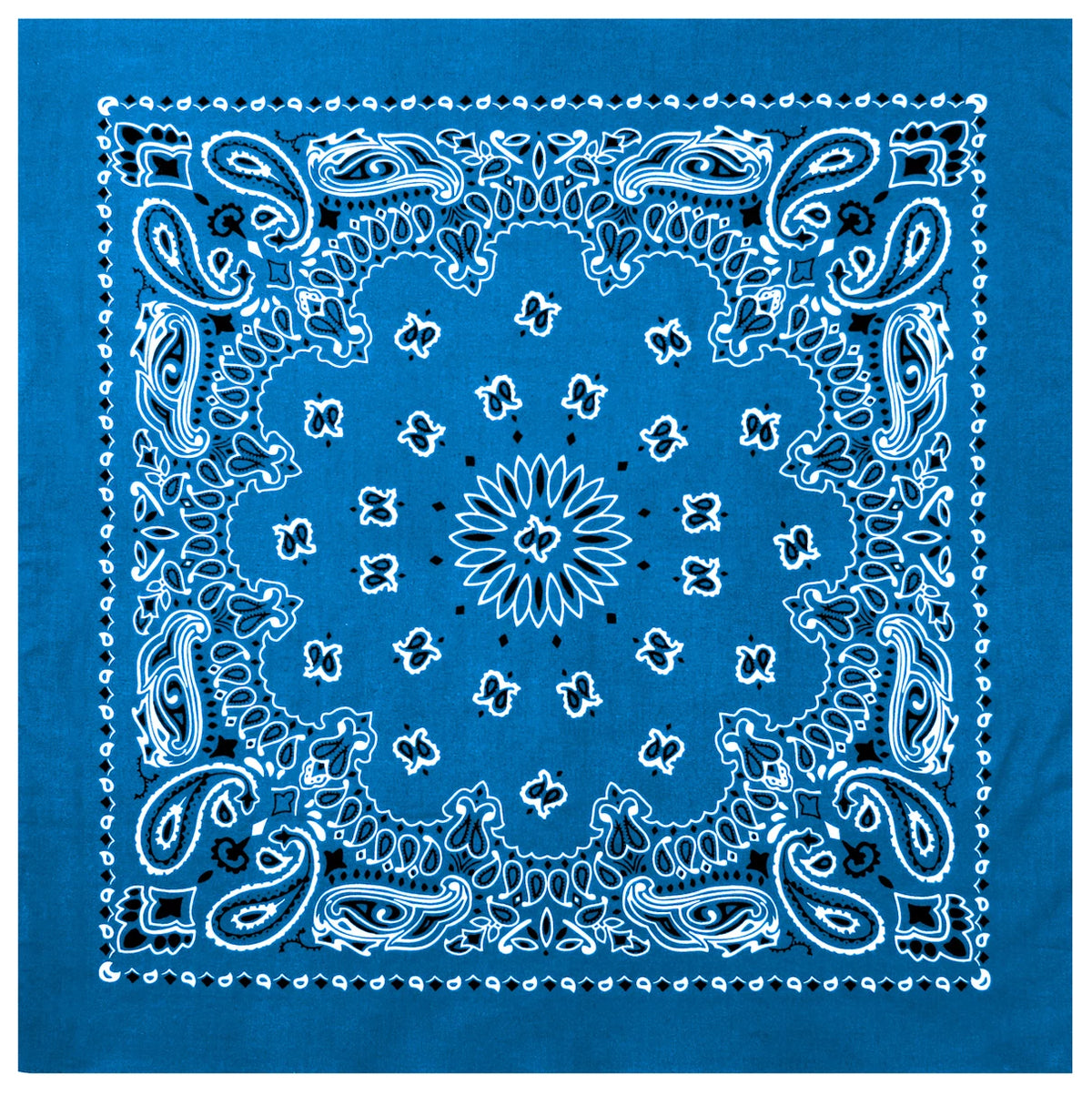Rothco Trainmen Paisley Bandana – Extra-Large - 27” X 27"