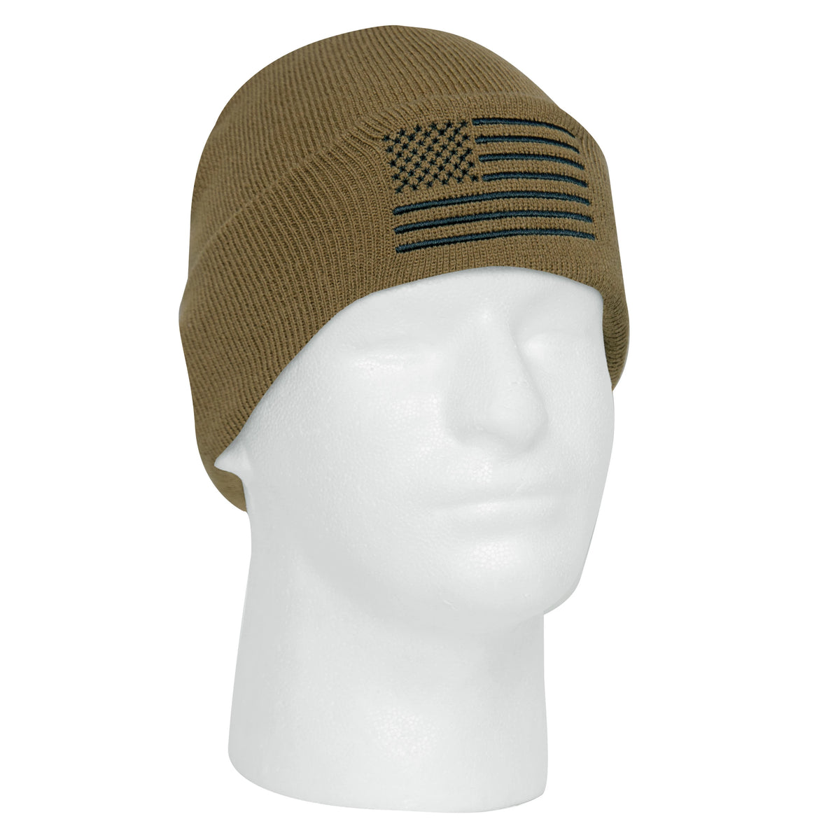 Rothco US Flag Embroidered Fine Knit Watch Cap