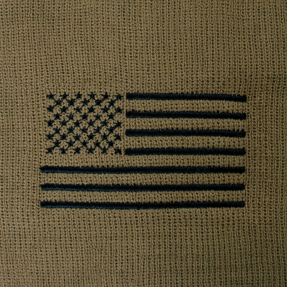 Rothco US Flag Embroidered Fine Knit Watch Cap