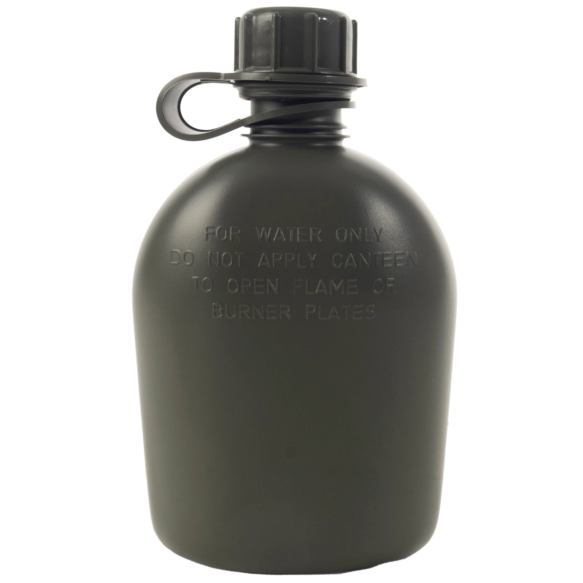 Genuine G.I. 3 Piece 1 Quart Plastic Canteen