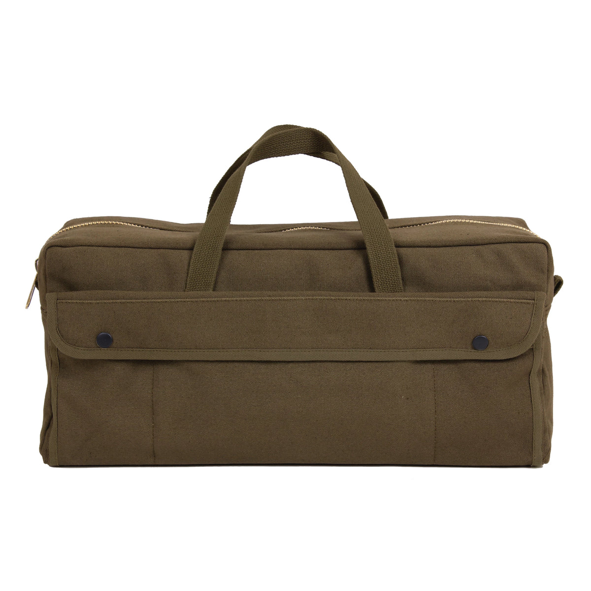 Rothco Canvas Jumbo Tool Bag With Brass Zipper