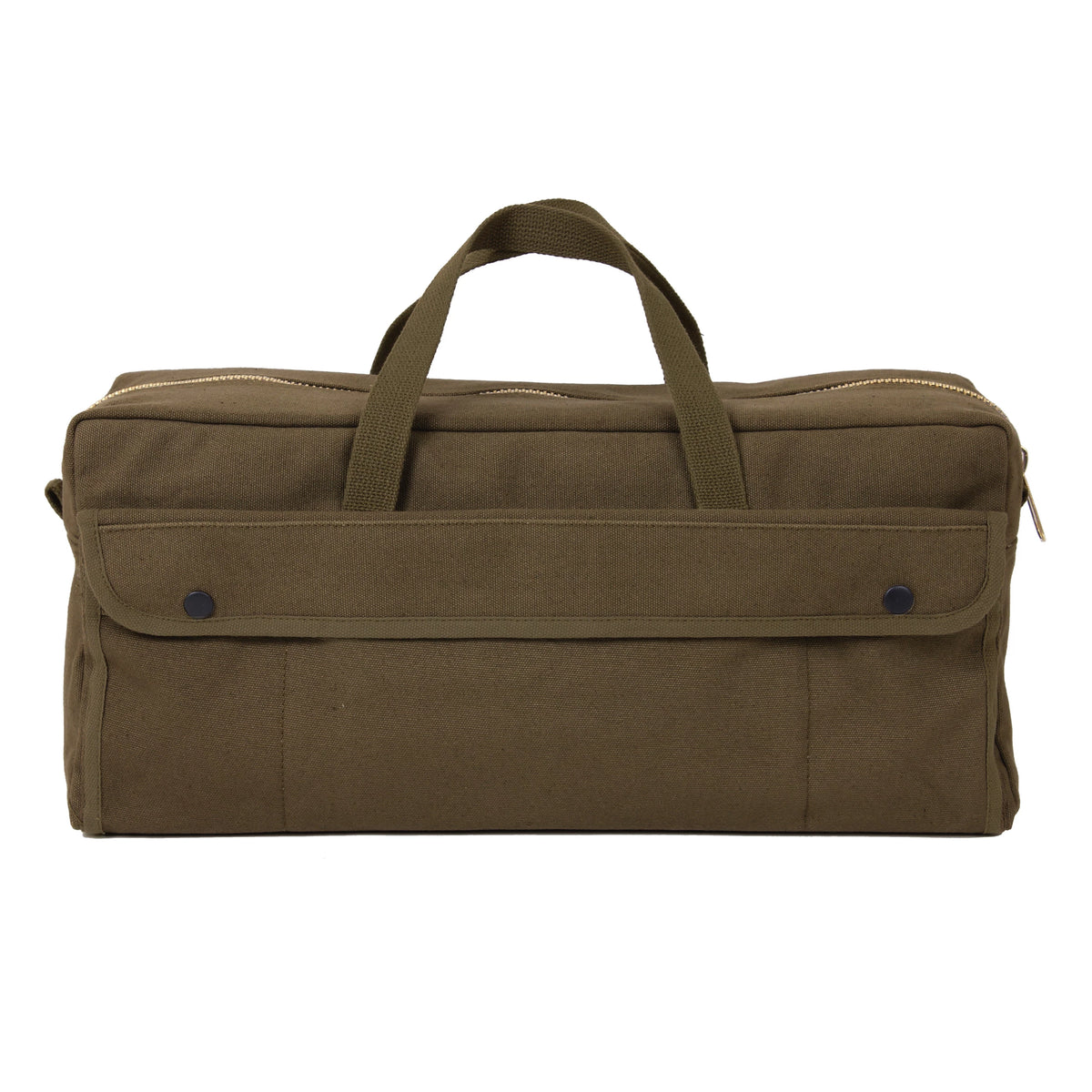 Rothco Canvas Jumbo Tool Bag With Brass Zipper