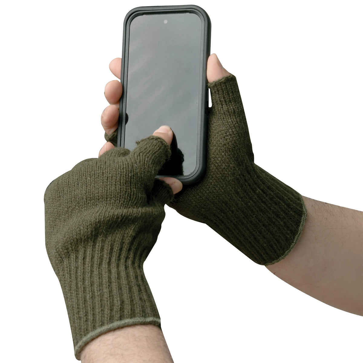 Rothco Fingerless Wool Gloves