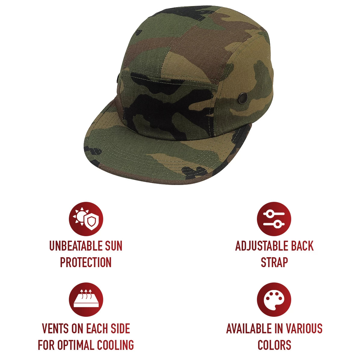 Rothco 5 Panel Street Cap