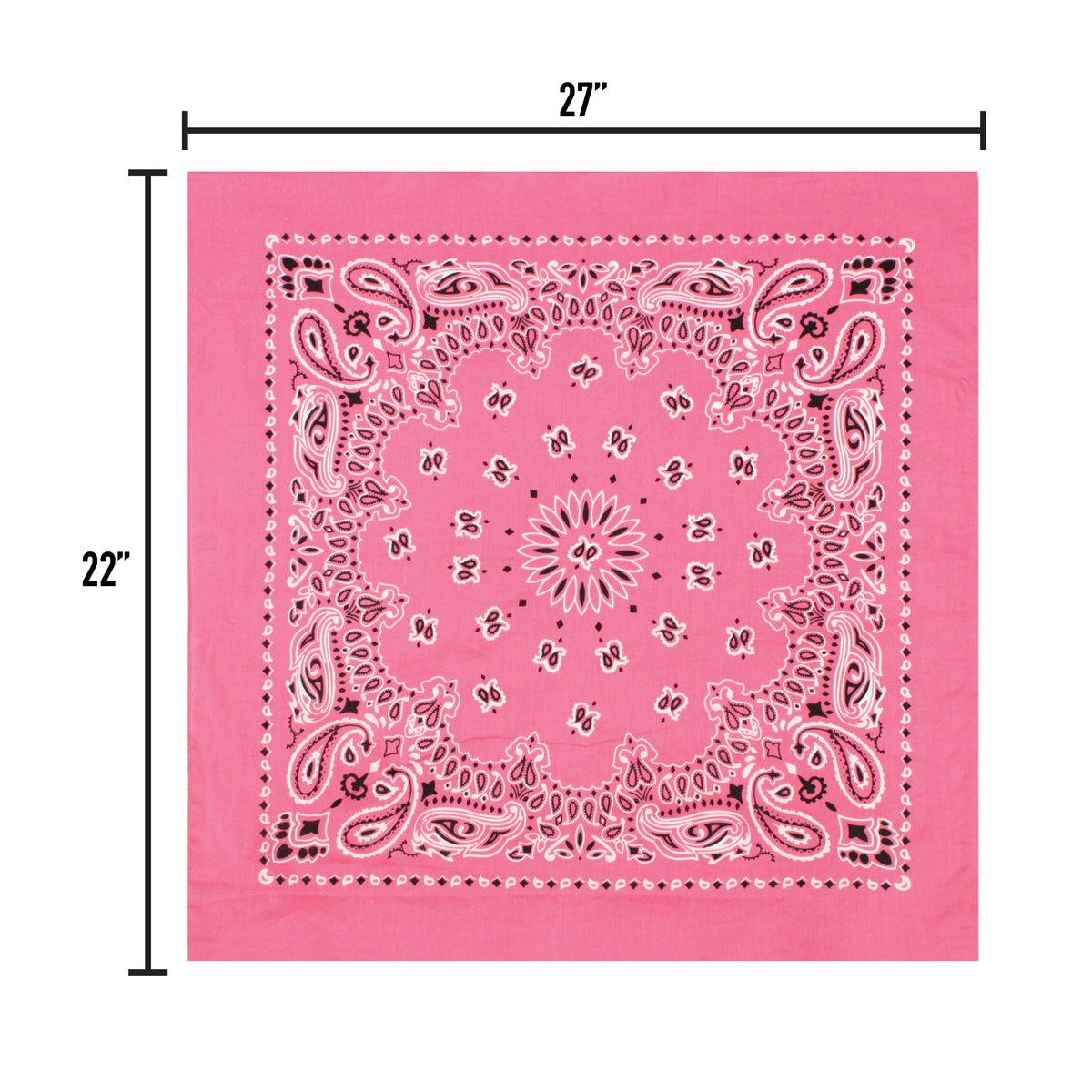 Rothco Trainmen Paisley Bandana - 22" X 22"