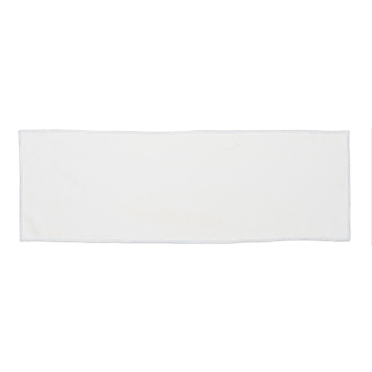 The Pro Towels Cooling Towel 34 inches is a rectangular white reusable microfiber cloth, shown laid flat on a white background.