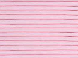 Close-up of evenly spaced, horizontal pink lines on the pale pink Oxford Hospital Bed Pad (Green/Pink) by Ganesh Mills, showing its striped design for reusable incontinence protection.