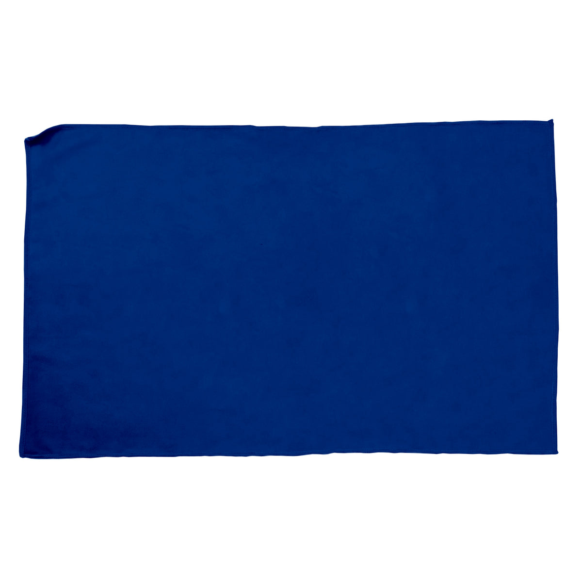 The Pro Towels Yoga Workout & Sports Towel is a blue rectangular towel displayed flat on a white background, ideal for custom imprinting.