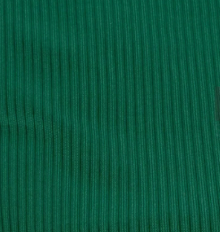 Close-up of the KSE Ribcord Bedspread in green, showcasing vertical textured lines—perfect for wholesale bedding needs or as a fire-retardant polyester bedspread.