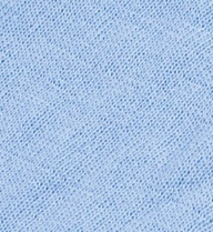Close-up of KSE Double-Tread Slipper Socks in light blue woven fabric, featuring a subtle diagonal texture, fine threads, and a soft, uniform look—perfect for crafting comfortable slipper socks.