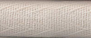 Close-up of the Oxford Herringbone Blankets - White/Beige by Ganesh Mills, highlighting the tight, uniform weave with a subtle chevron pattern in light beige and off-white for a premium textured look.