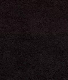 A close-up of the Spa Hand Towel by Intralin shows its dark brown or black matte, textured surface. No patterns are visible, highlighting the premium quality of Spectrum Towels fabric.