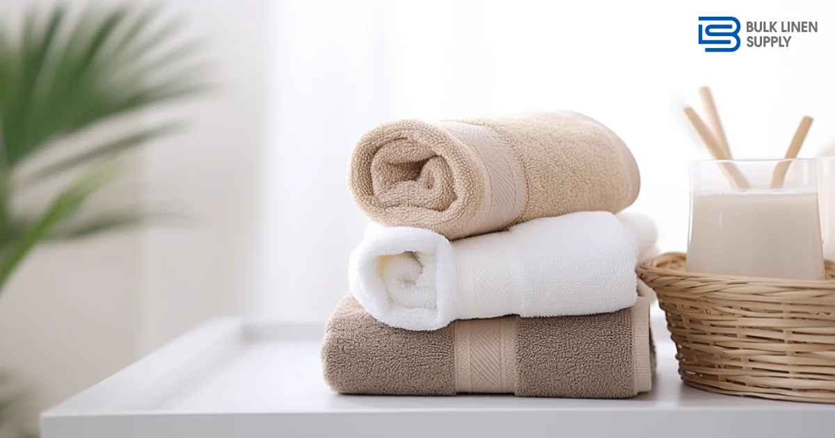 What towels do most hotels use from Sizes to Types?