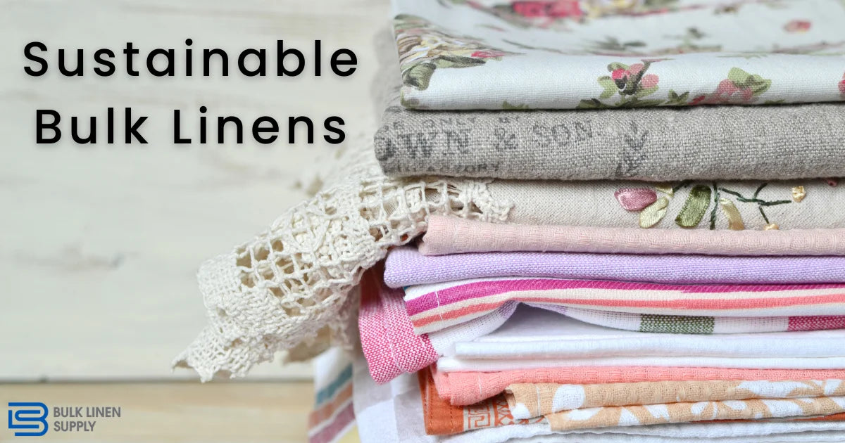 How to Transition Your Business to Sustainable Bulk Linens?