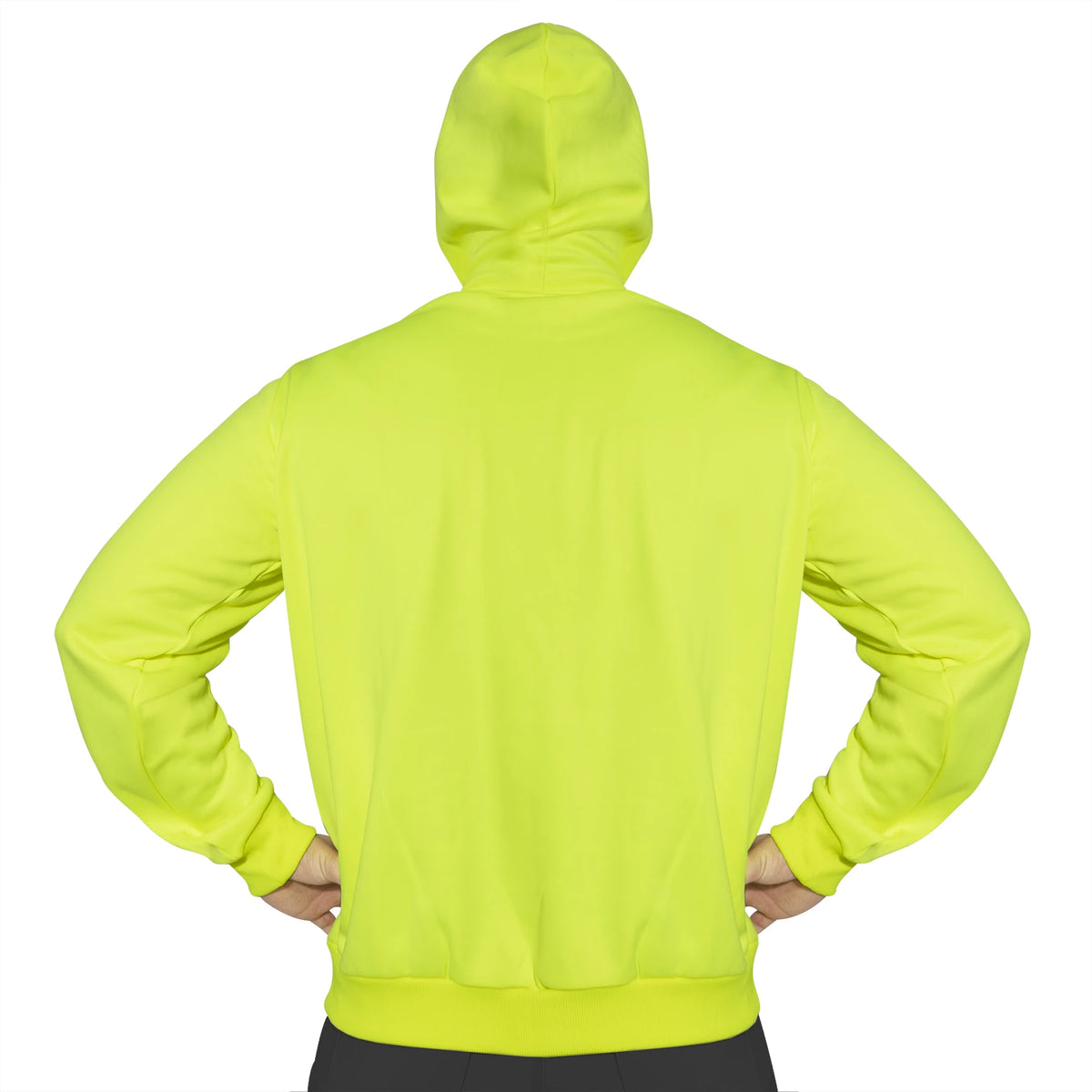 Rothco High-Vis Performance Hooded Sweatshirt - Safety Green