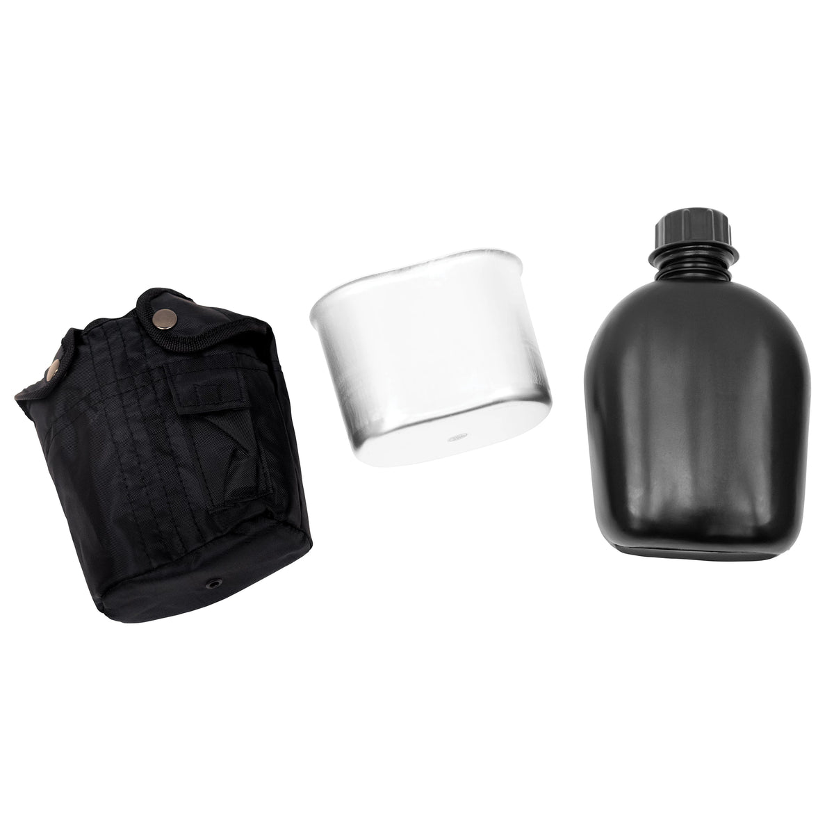 Rothco 3 Piece Canteen Kit With Cover & Aluminum Cup