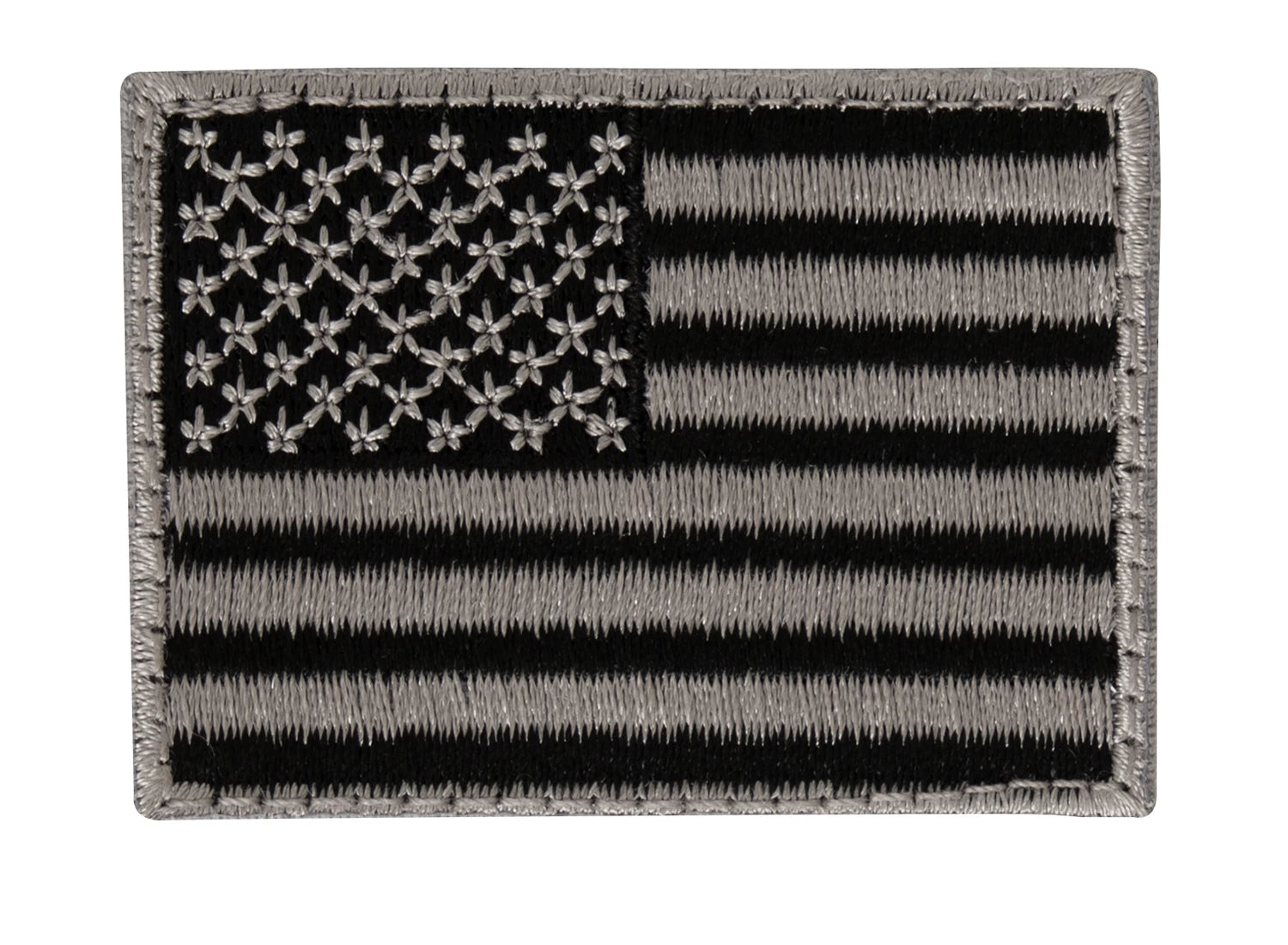 Rothco Mini US Flag Patch With Hook Back