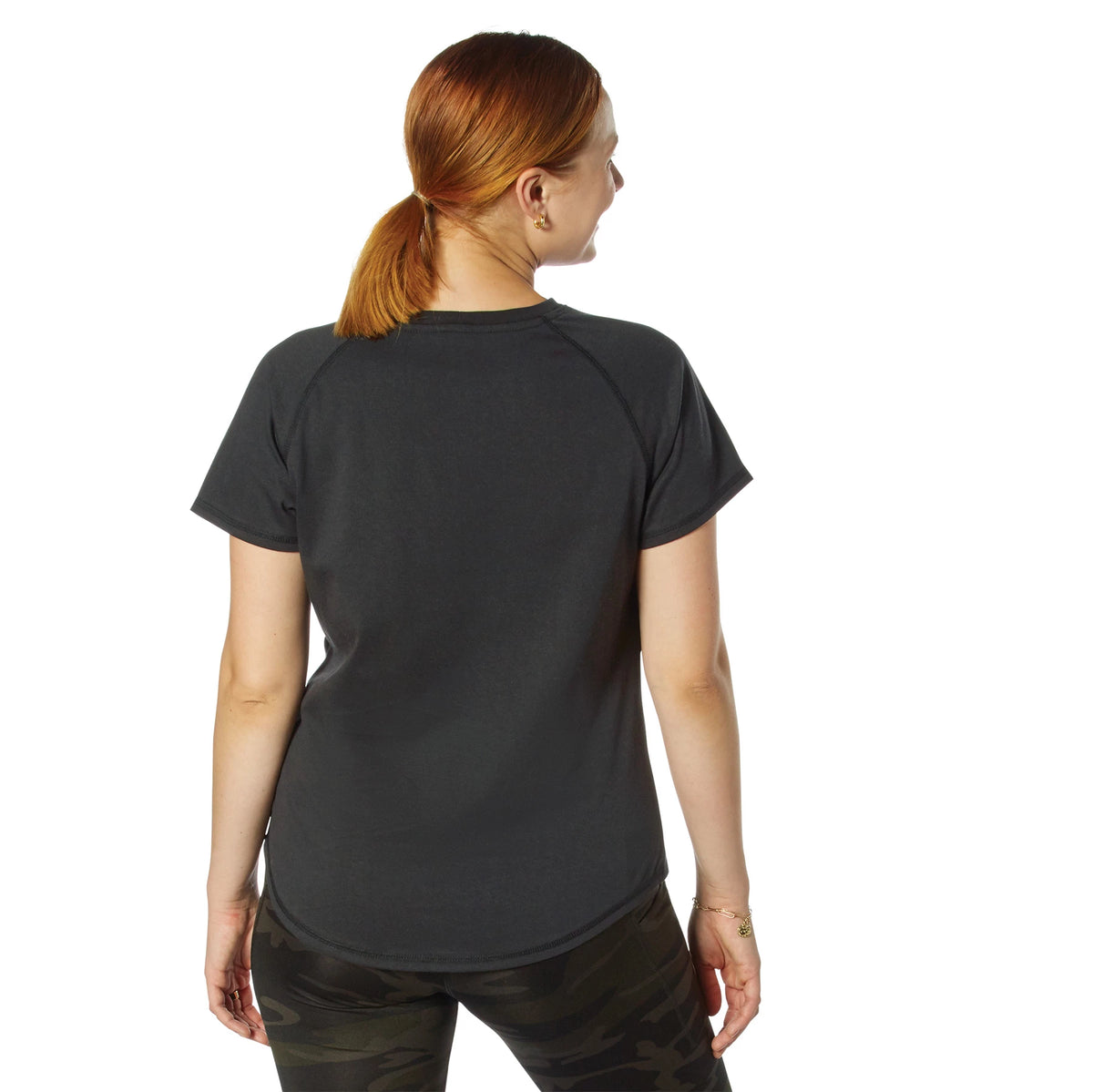 Rothco Womens Essential Raglan Sleeve T-Shirt