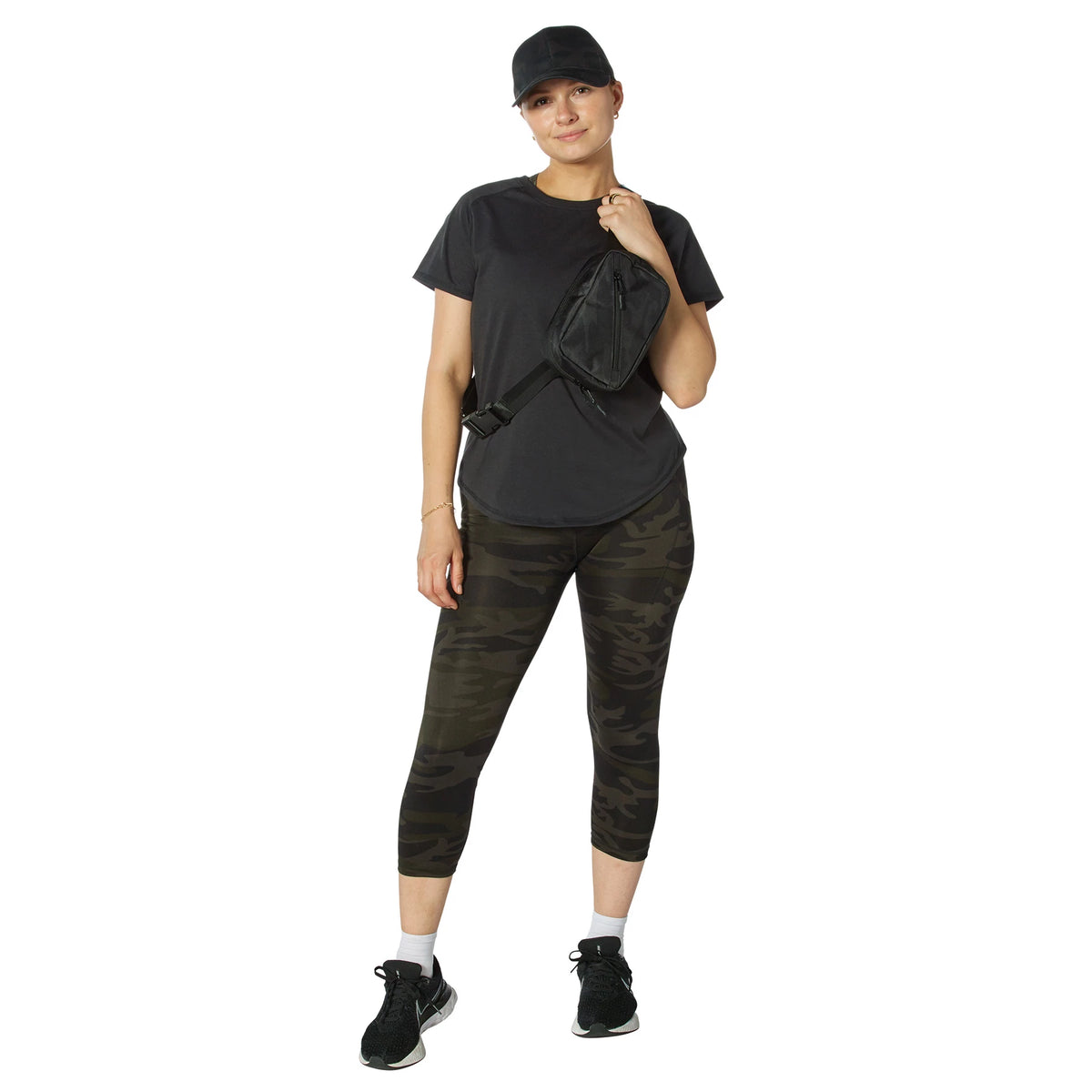 Rothco Womens Essential Raglan Sleeve T-Shirt