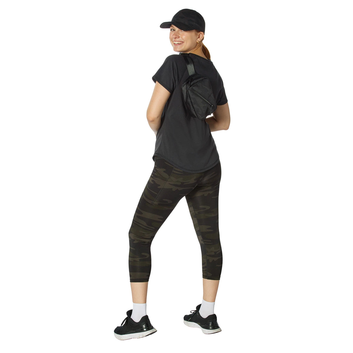 Rothco Womens Essential Raglan Sleeve T-Shirt