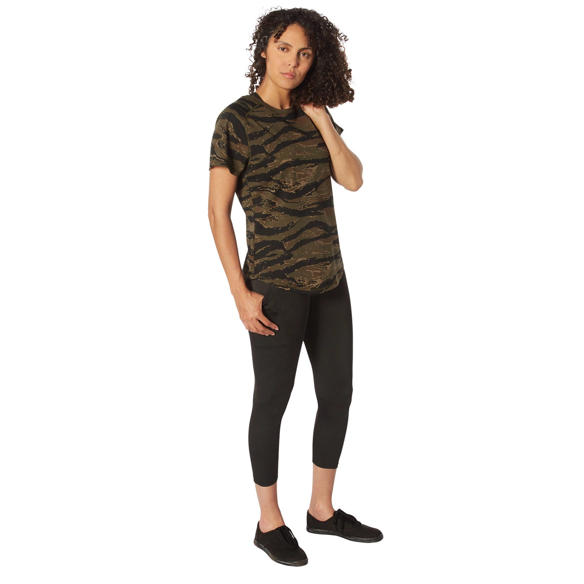 Rothco Womens Essential Raglan Sleeve T-Shirt