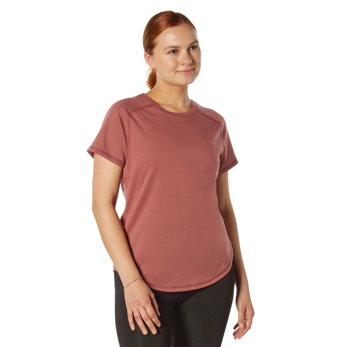 Rothco Womens Essential Moisture Wicking Raglan Sleeve T-Shirt