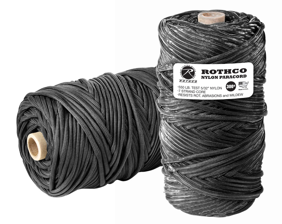 Rothco Nylon Paracord 550lb 300 Ft Tube