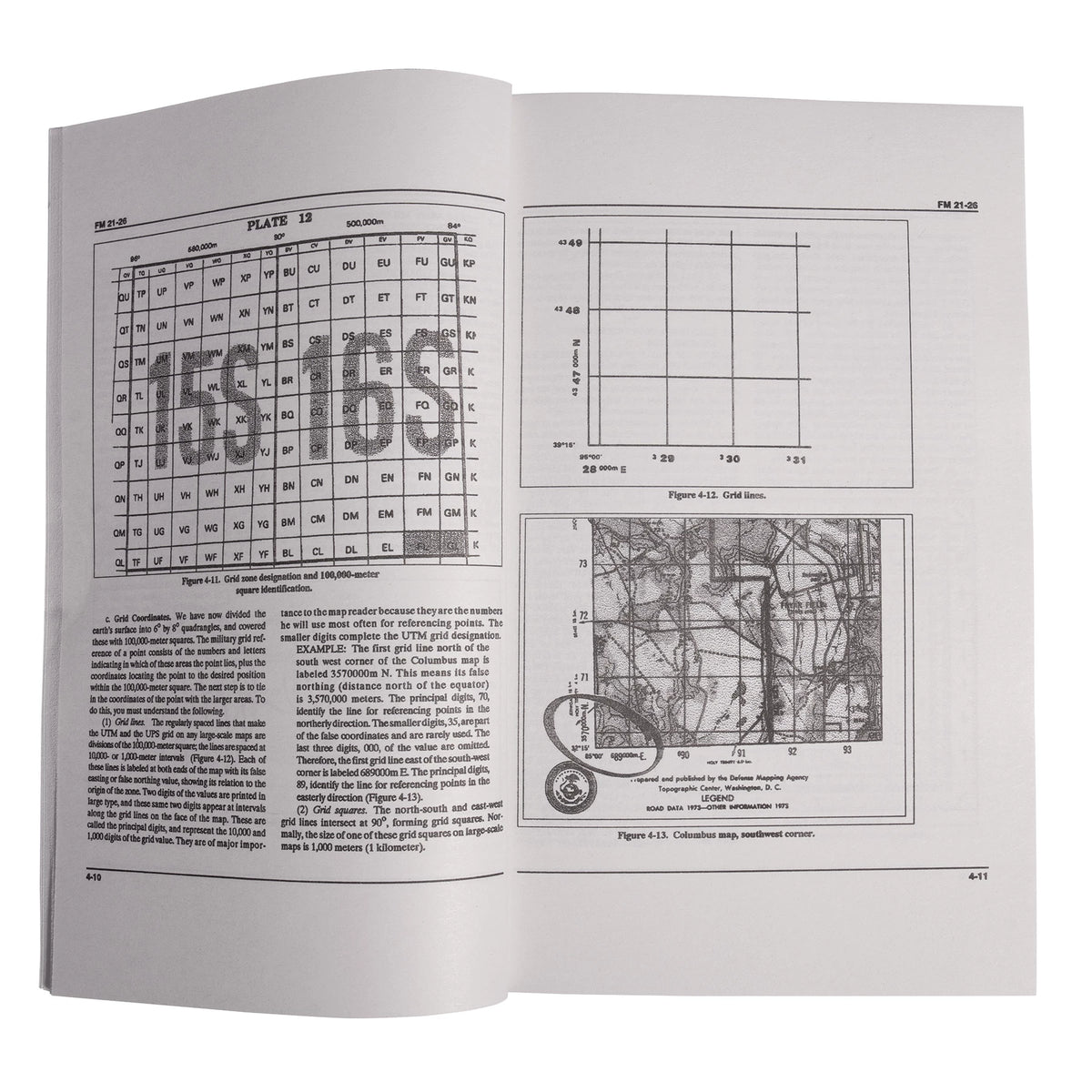 Map Reading and Navigation FM21-26 Manual