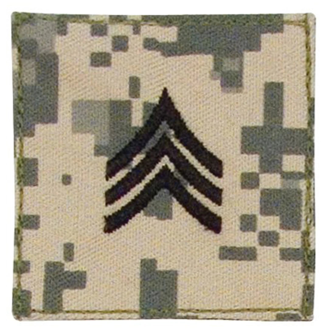 Rothco Official U.S. Made Embroidered Rank Insignia - Sergeant