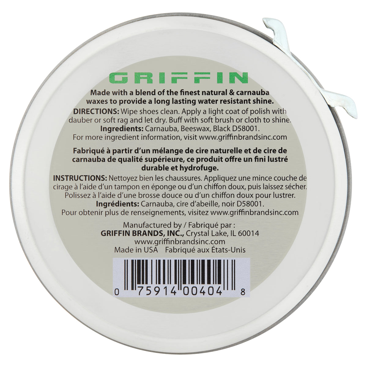 Griffin Military Shine Shoe Polish