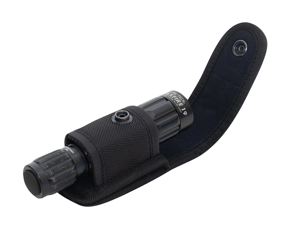 Rothco Enhanced Universal Flashlight Holder - Black