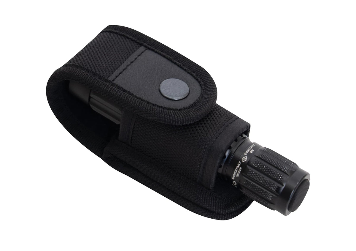 Rothco Enhanced Universal Flashlight Holder - Black