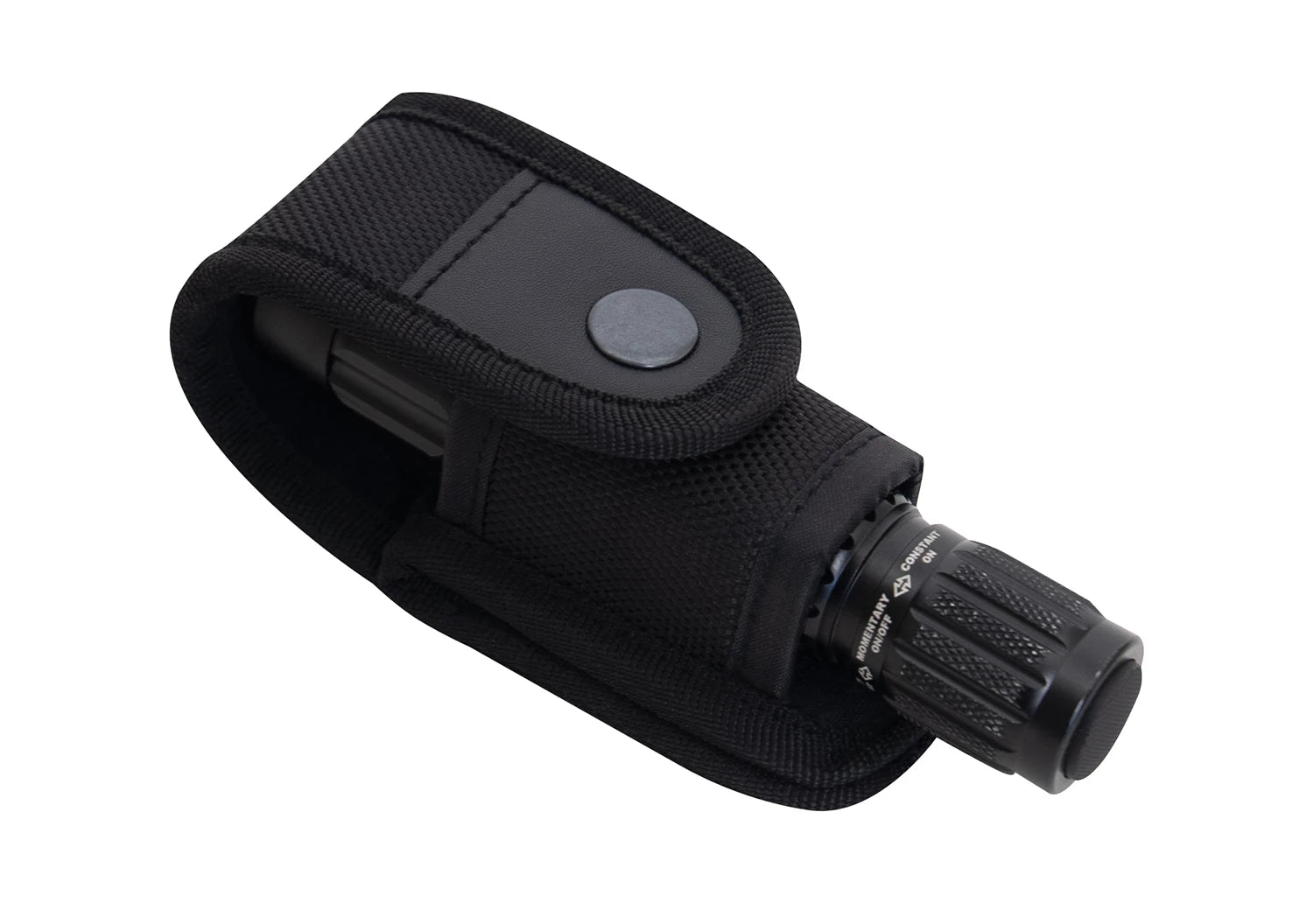 Rothco Enhanced Universal Flashlight Holder - Black