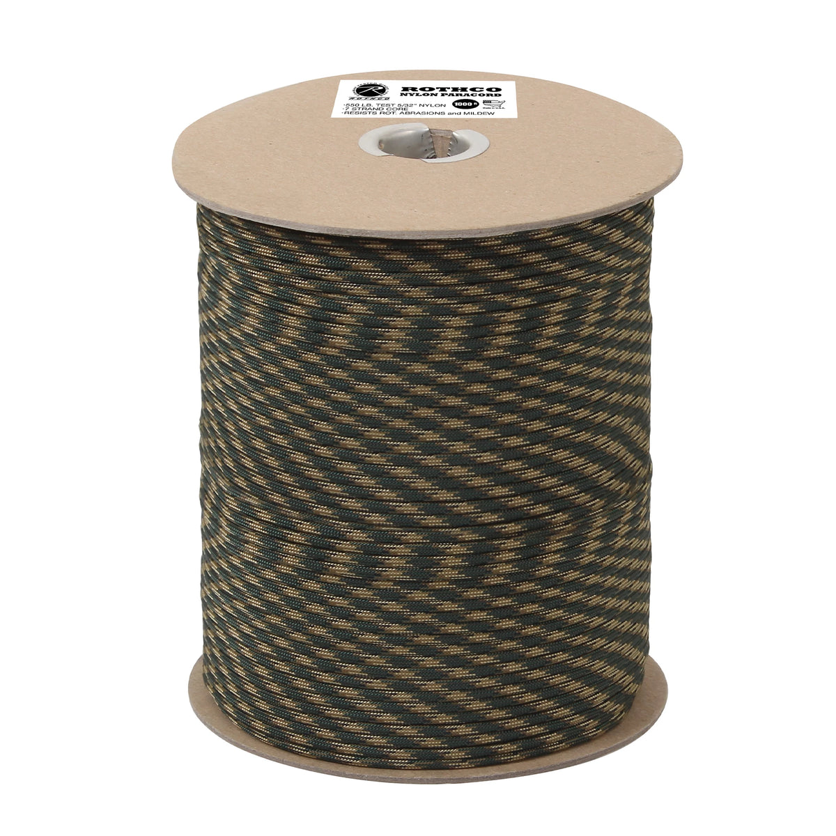 Rothco Nylon Paracord 550lb 1000 Foot Spool