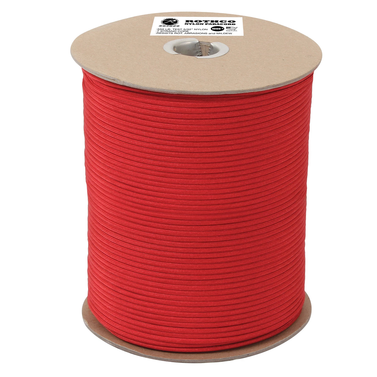 Rothco Nylon Paracord 550lb 1000 Foot Spool