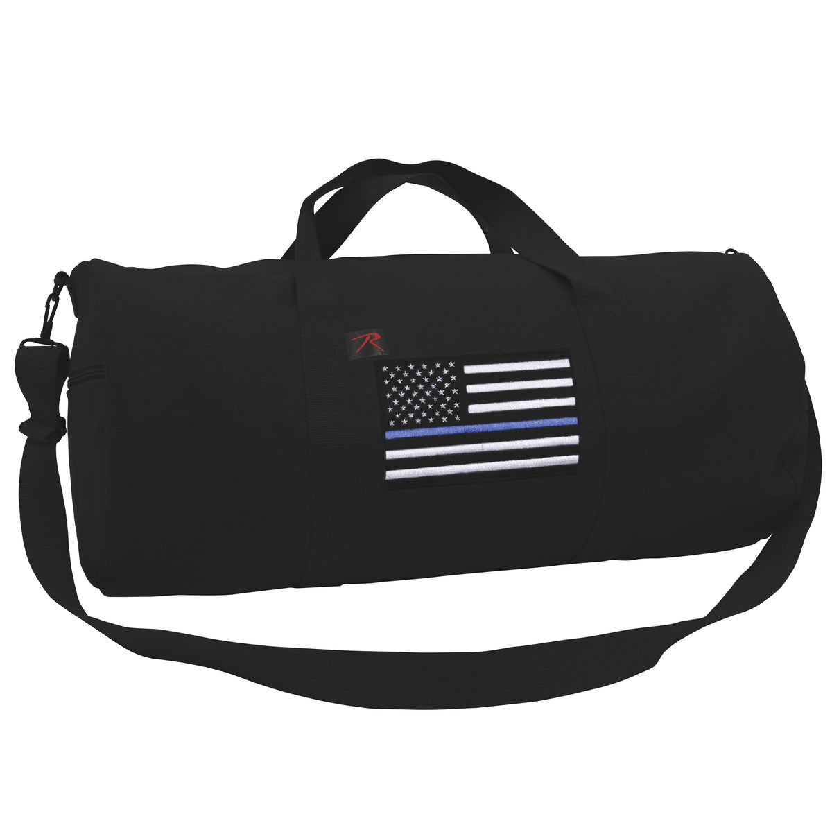 Rothco Thin Blue Line Canvas Shoulder Duffle Bag