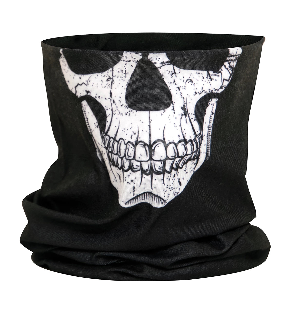 Rothco Multi-Use Neck Gaiter and Face Covering Tactical Wrap - Skull Print