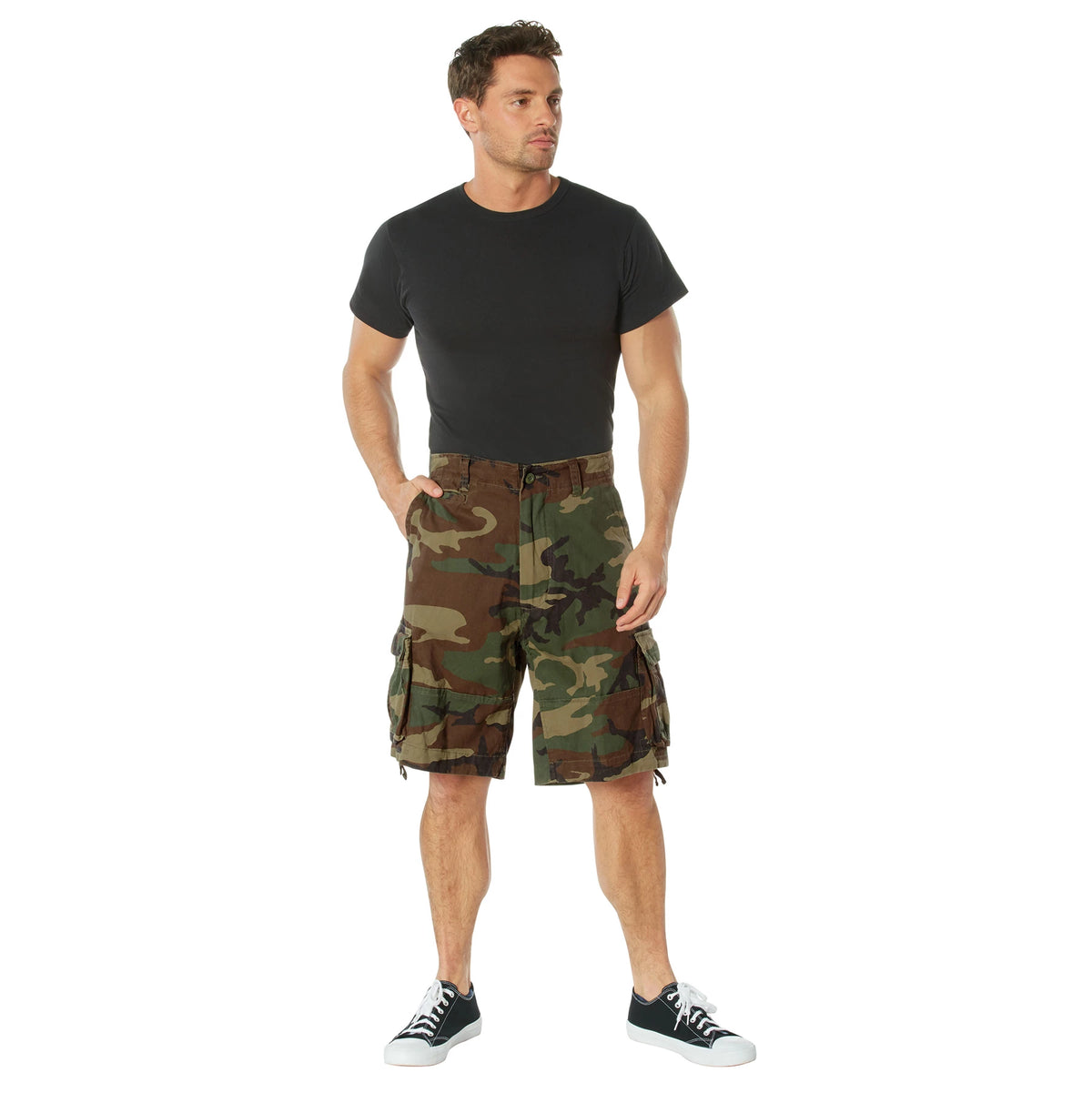 Rothco Vintage Infantry Utility Cargo Shorts
