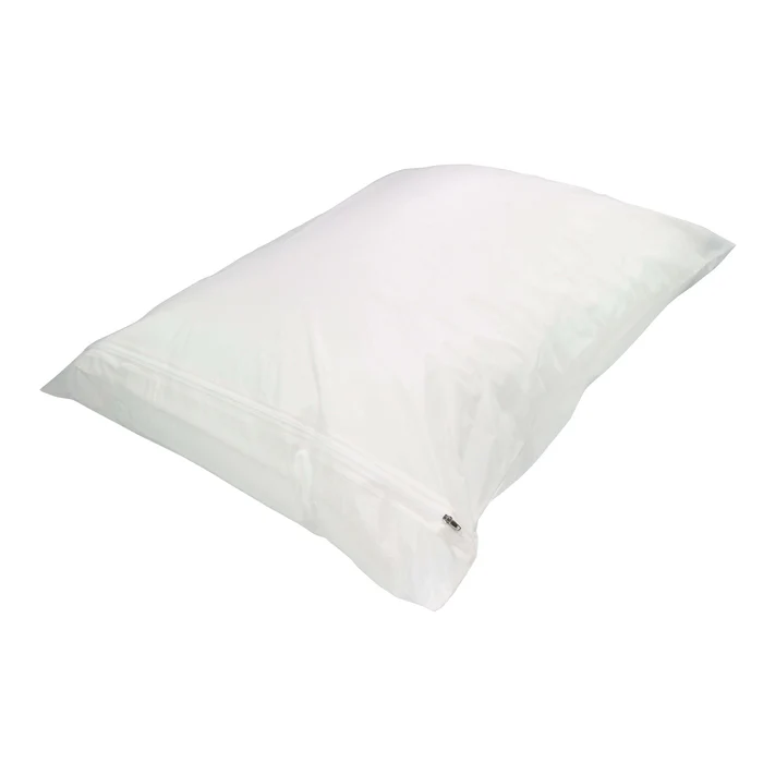 3 Gauge Zippered Vinyl Pillow Encasement - 2 PACK