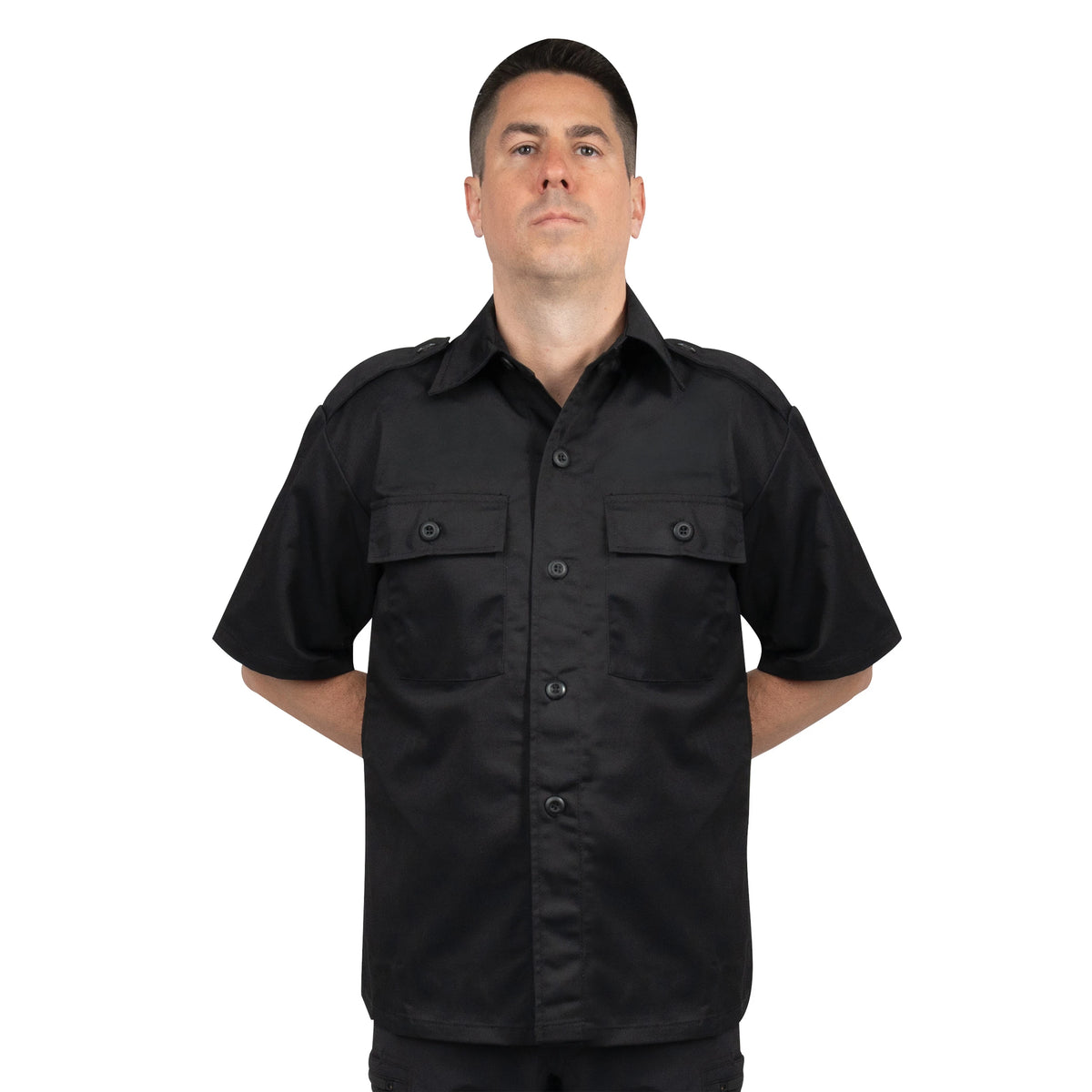 Rothco Short Sleeve Tactical Shirt - Black