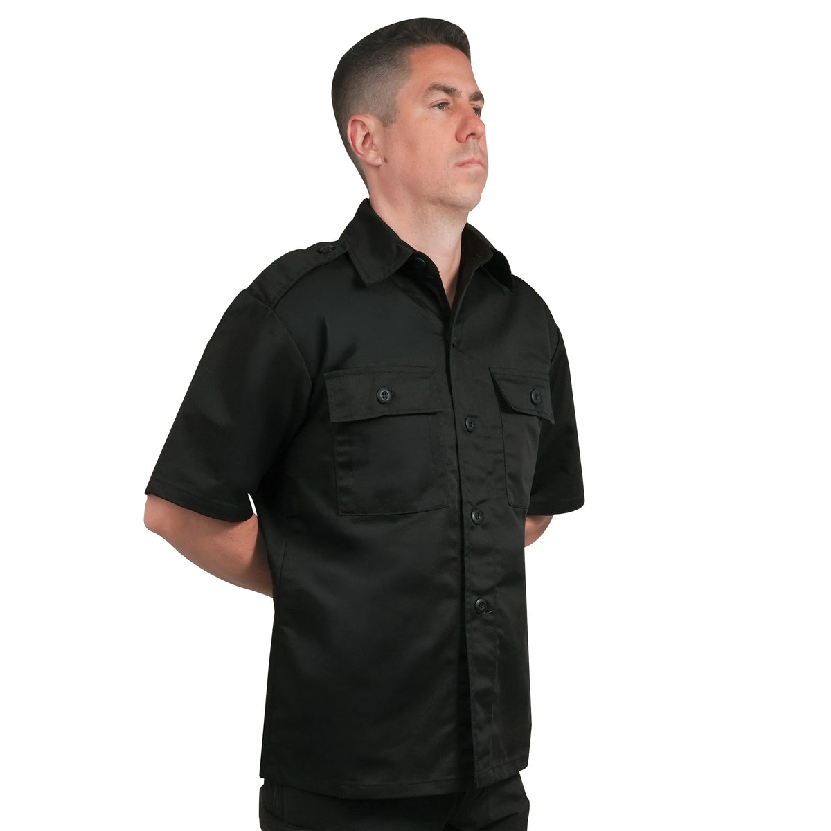 Rothco Short Sleeve Tactical Shirt - Black