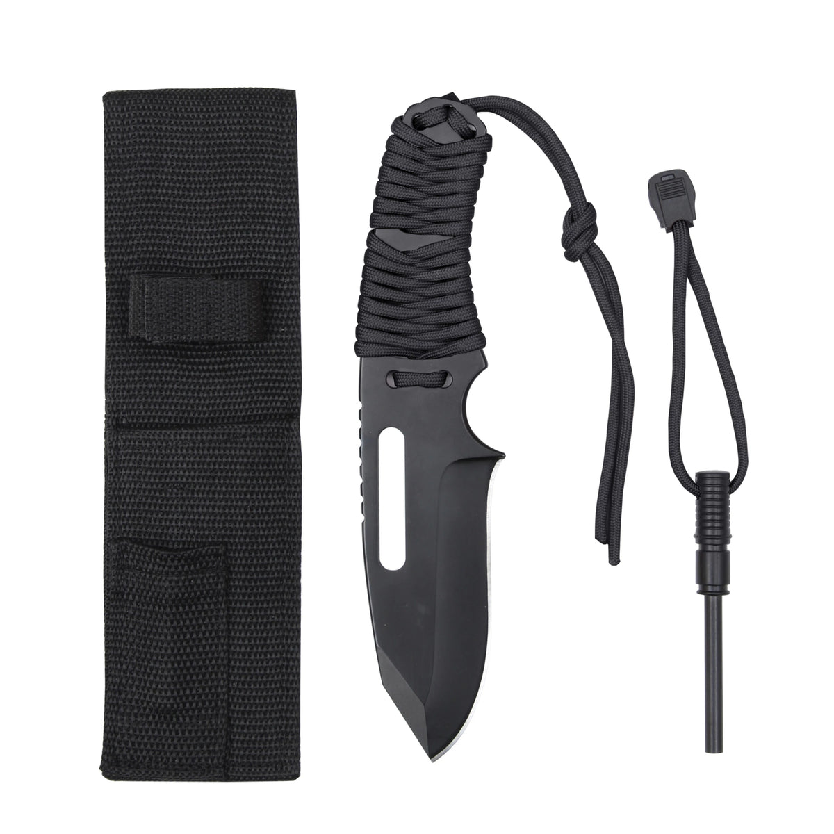 Rothco Large Paracord Knife With Fire Starter