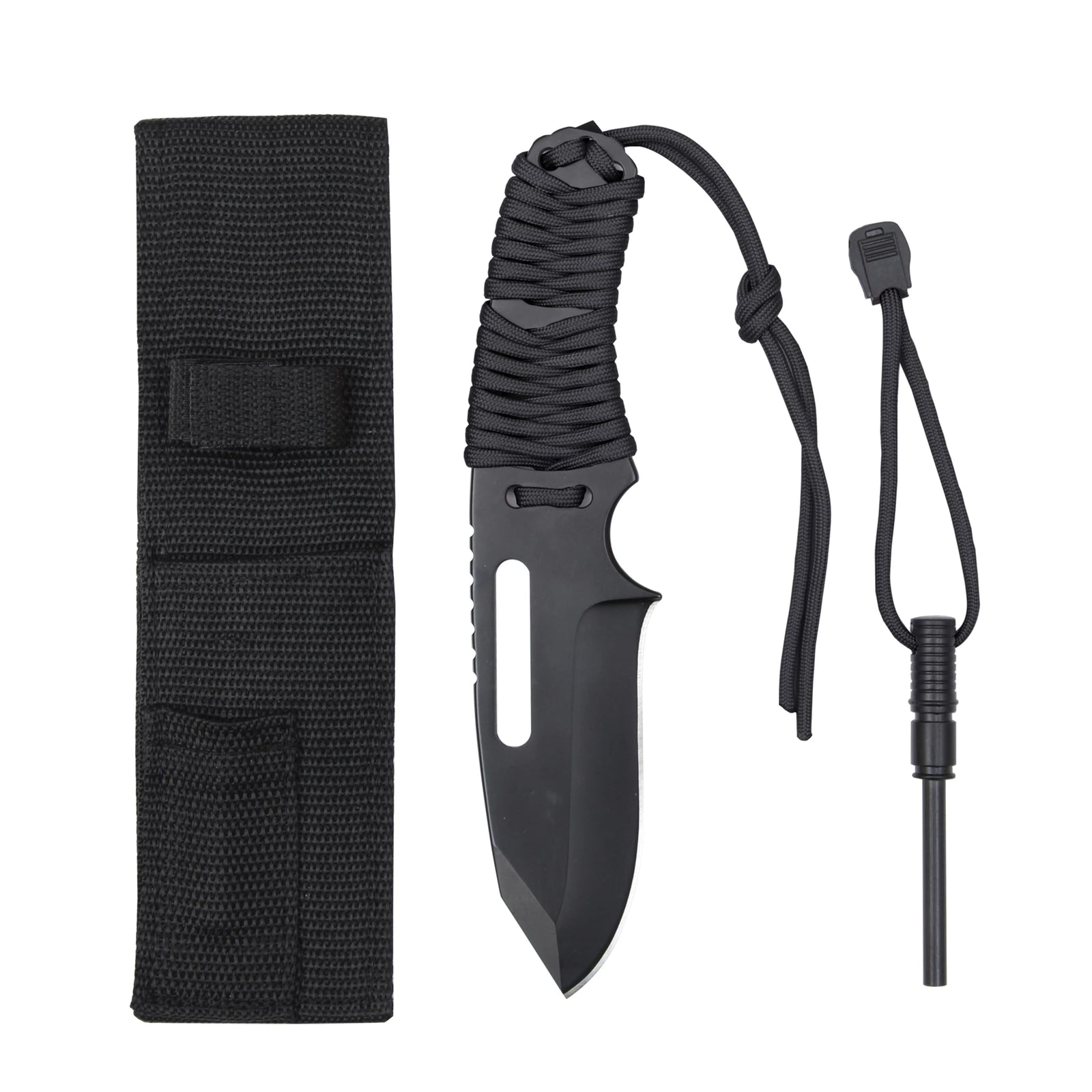 Rothco Large Paracord Knife With Fire Starter