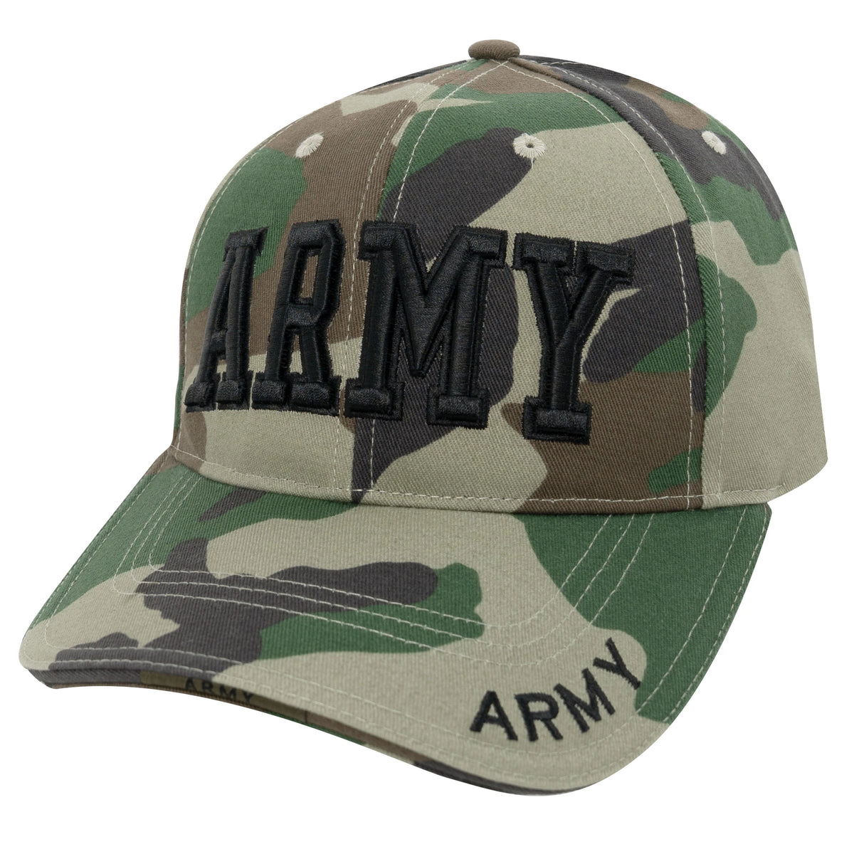 Rothco Deluxe Army Embroidered Low Profile Insignia Cap